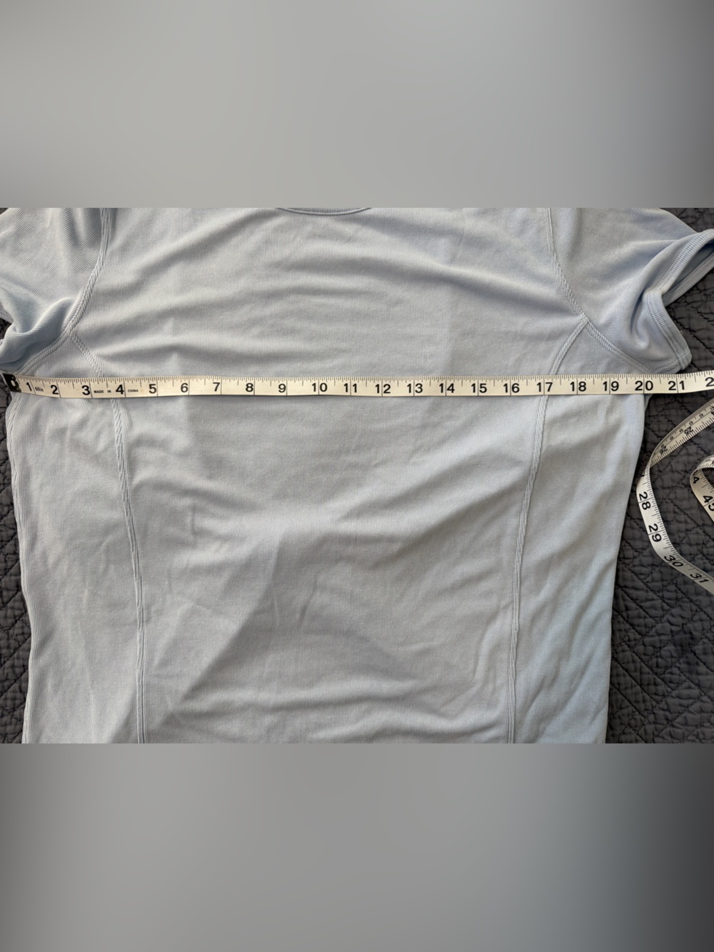 Lululemon Twist Back Soft Ribbed Short Sleeve Top PTP 20” - Picture 6 of 7